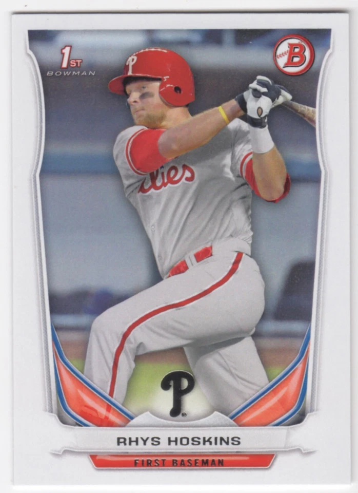 RHYS HOSKINS 2014 Bowman Draft Picks & Prospects ROOKIE #DP122 - Image 1 of 1