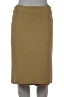 Barneys New York Womens Skirt Size 38 4 Beige Solid Straight Knee Length Cotton - Image 1 of 4