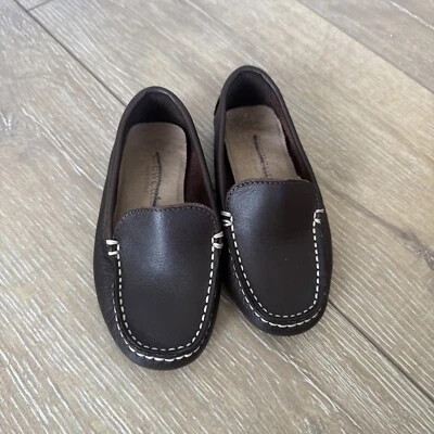 CREWCUTS Mocasines Clásicos Cuero Talla K8, Marrón Foto 1 de 4