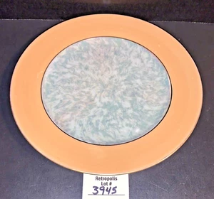 Noritake Orange Lusterware 7.5" Dessert Or Salad Plate Vintage Art Deco - Picture 1 of 11