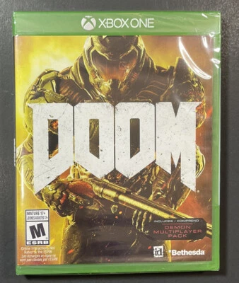 Doom 2016 (XBOX ONE) NEW - Image 1 of 4