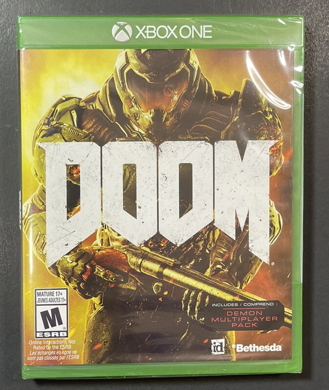 Doom 2016 (XBOX ONE) NEW - Image 1 of 4