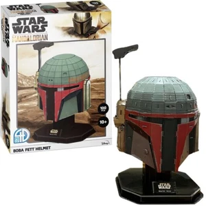 STAR WARS MANDALORIAN BOBA FETT’S HELMET 3D PUZZLE - 100 PEZZI - 4D CITYSCAPE - Foto 1 di 4