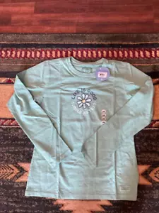 Life is Good Long Sleeve Women Shirt size small - Picture 1 of 4