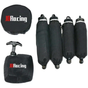 Juego de cubiertas antipolvo filtro de aire/amortiguador/cubierta de arranque de tracción para Losi 5ive-T LT - Imagen 1 de 4