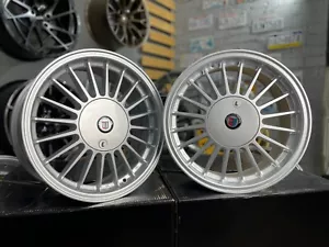 Ruedas plateadas estilo Alpina 4 x 16 pulgadas 4x100: se adapta a BMW E30 - Imagen 1 de 13