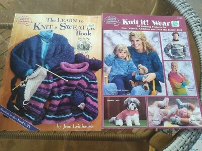 Knitting Book Pattern American School of Needle Work Wear It! Learn to - Image 1 of 3