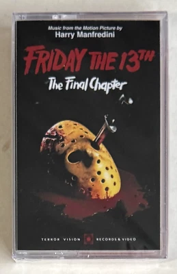 FRIDAY THE 13TH THE FINAL CHAPTER * HARRY MANFREDINI * LIMITED SPLIT CASSETTE - Image 1 of 4