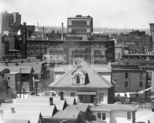 1950s Utica NY Aerial View 8x10 to 16x20 Photo Canvas BG41