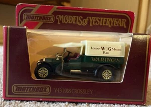 Matchbox Models Of Yesteryear 1918 Crossley #Y-13 Crossley - Picture 1 of 6