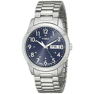 Timex T2M933 Acqua 36mm Silbergehäuse Silberarmband - Bild 1 von 1