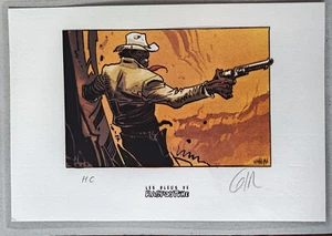 GIRAUD (MOEBIUS) - BLUEBERRY - Ex-libris Bleu Raspoutine - Picture 1 of 2