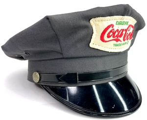 Vintage Coca-Cola Brimmed Deliveryman Hat Gray/Grey from Sidney's Uniforms - Picture 1 of 15