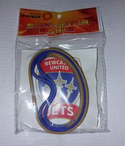 A-League Newcastle Jets 5 x 3 Pack of WristBands Wrist Band Soccer United - Picture 1 of 2