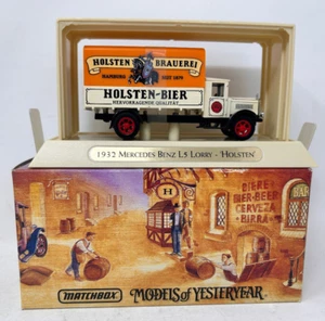 Matchbox Great Beers Of The World 1932 Mercedes Benz L5 Lorry Holsten YGB06 - Picture 1 of 5