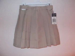CHAPS - GIRLS - SKORT - KHAKI - SIZE 6X (AC-27-213x7) - Picture 1 of 3