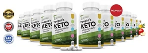 Peoples Keto ACV Pills 1275 MG Stronger Than Gummies Keto Support 10 Bottle - Picture 1 of 6