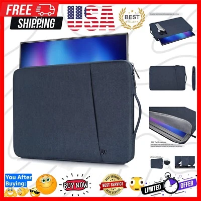 Durable 15.6 Inch Portable Monitor Case with Extra Pocket & Shockproof Lining - Image 1 of 4