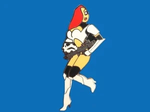 Prendedor de fantasía - Disney Jessica Rabbit como Star Wars Storm Trooper LE50 - Imagen 1 de 2