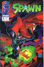 SPAWN #1 1ST APP & ORIGIN! IMAGE 1992! GLOSSY UNREAD! NO RESERVE! MCFARLANE
