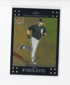 JOSH FIELDS 2007 TOPPS CHROME BASEBALL ROOKIE KARTE - KOSTENLOSER VERSAND - Bild 1 von 24