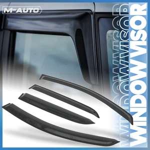Tape-On Window Visor Sun Guard Vent Wind Rain Deflector for 18-22 Ford Ecosport - Foto 1 di 6