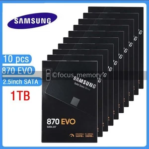 Disco duro interno SATA 3 10 piezas SAMSUNG 2.5" 870 EVO SSD 1TB PARA COMPUTADORA PORTÁTIL DE ESCRITORIO - Imagen 1 de 8