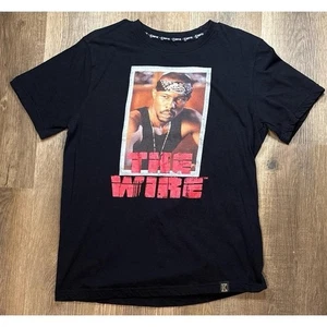 HBO THE WIRE de KRYPTIC BLACK T-SHIRT AVON BARKSDALE WOOD HARRIS L 1118 - Bild 1 von 7