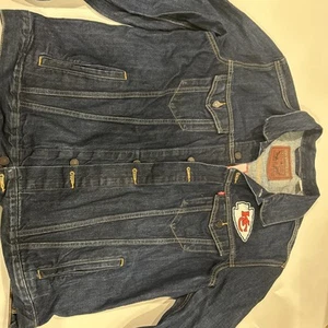 Levi’s Denim  Trucker Jacket Kansas City Chiefs XXL  - Picture 1 of 4