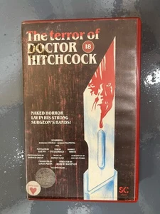 THE TERROR OF DR HITHCOCK VHS Big Box Stablecane. - Imagen 1 de 4