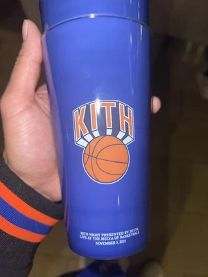 New York Knicks x Kith Night Plastic Souvenir Cup MSG Exclusive 11/5/25 Sold out - Image 1 of 2