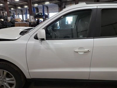 2011 Santa Fe Left Driver Side Front Door Assembly Color: White Swa Foto 1 de 4