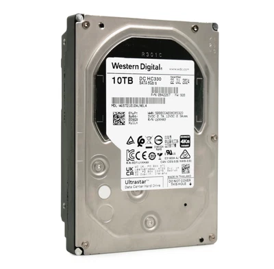 WD Ultrastar DC HC330 10TB 7.2K 4kn SATA 6Gb/s 3.5" HDD  WUS721010ALN6L4 0B42267 - Image 1 of 4