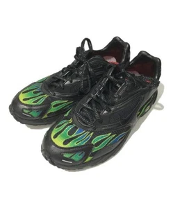 NIKE x SUPREME Men Air Zoom Streak Spectrum Plus Sneakers Black AQ1279-001 - Picture 1 of 6