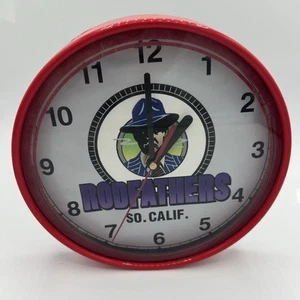 RODFATHERS SO. CALIFORNIA Vintage seltene Wanduhr Gangster Mafia Zigarre Hot Rods - Bild 1 von 3