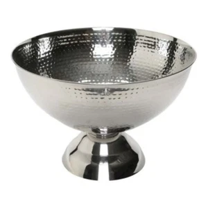 Copa Espumadera De 31 Cm En Acero Martillado Venus | Hielo Champagne - Imagen 1 de 1