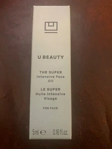 LUXURY U BEAUTY THE SUPER INTENSIVE FACE OIL 5ML / 0.16 OZ TRAVEL SIZE NIB - Picture 1 of 2