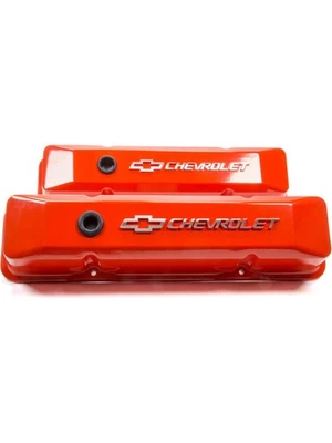 Proform Valve Cover Die-Cast Tall Baffled Breather Hole Raised Chevro (141-120) - Image 1 of 4