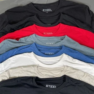 Steel Supplements T-Shirt Paket 8 Herren Gr. XXL Kurzarm Activewear Gym - Bild 1 von 15