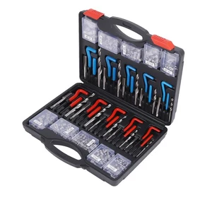 Helicoil Thread Repair Kit Inserts Breaking Pin Tool set  Screw Taps Drill Bits - Picture 1 of 17