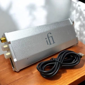 iFi Audio micro iDSD Silver Portable Headphone Amp DAC High Resolution DSD USB - Picture 1 of 7