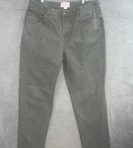 C.C. Filson Cotton Work Pant Men's 40 x 34 (39x33.5) Olive Greenish Gray Pants - Picture 1 of 9