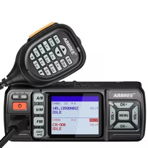 Mini voiture radio mobile talkie-walkie talkie-walkie Vhf Uhf double bande radios amateur bidirectionnelles - Photo 1/9