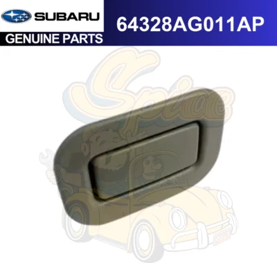 Subaru  Genuine Forester Rear Left Seat Recliner Button Gray 64328AG011AP - Image 1 of 2