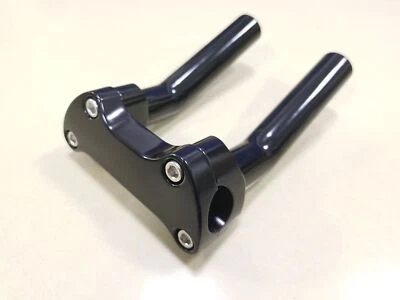 6.5" Handlebar Risers w/Top Clamp Kit Fit For Harley Fat Boy FLSTF Dyna 1" Bar - Image 1 of 4