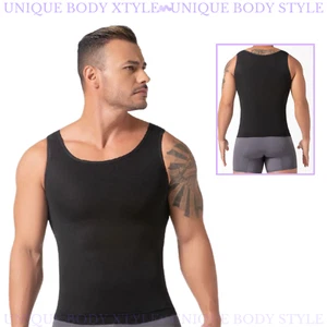 CAMISETA HOMBRE COMPRESIÓN MODELADOR CORPORAL ADELGAZANTE FAJAS COLOMBIANAS GEORDI 3301 - Imagen 1 de 18