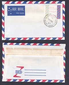 AUSTRALIA,FRAMA,BARRED EDGE,SYD 2000,30 APRIL 1985, 90c REVERSED,RARE - Picture 1 of 1
