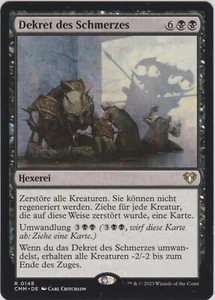 MTG - Commander Masters - Dekret des Schmerzes - Bild 1 von 1