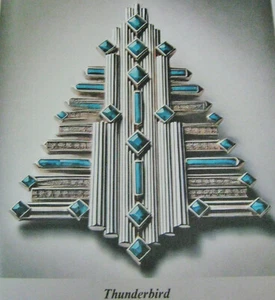 CHRISTMAS TREE PINS BOOK + VINTAGE SOUTHWEST CHRISTMAS TREE PIN, RARE SIGNATURE - Picture 1 of 6