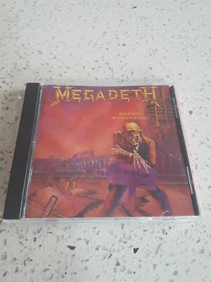  cd VG+ Megadeth - Peace Sells...But Who's Buyng? 1989 reissue RARE Capitol - Image 1 of 3